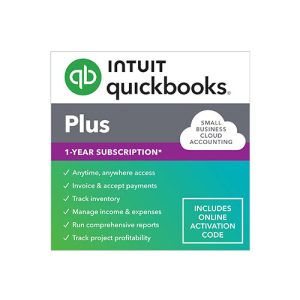 Intuit QuickBooks Online Plus 2024 1-Year Subscription [PC/Mac]